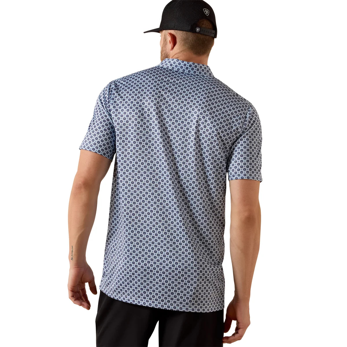 Playera Polo Ariat al over print