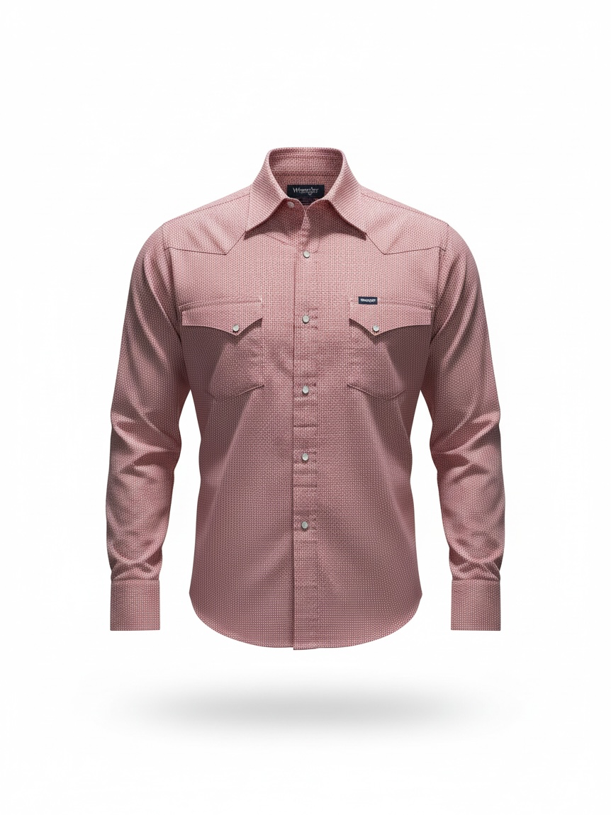 Camisa Wrangler roja diseño