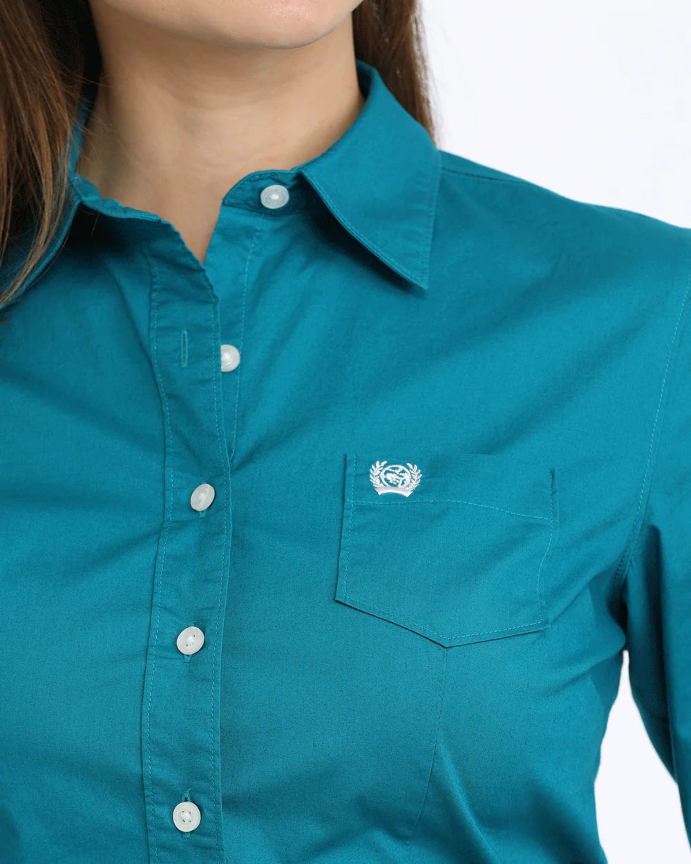 Camisa CINCH turquesa