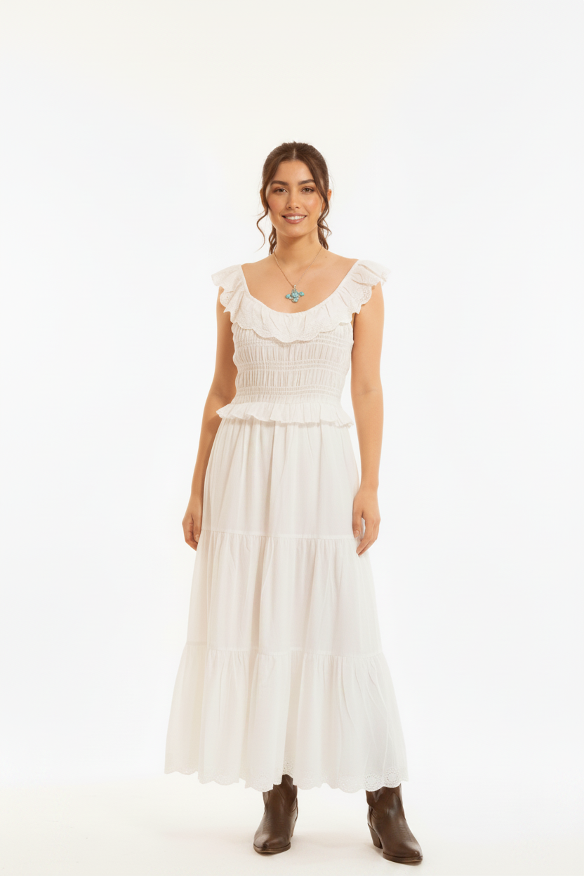 Vestido blanco Rock&Roll
