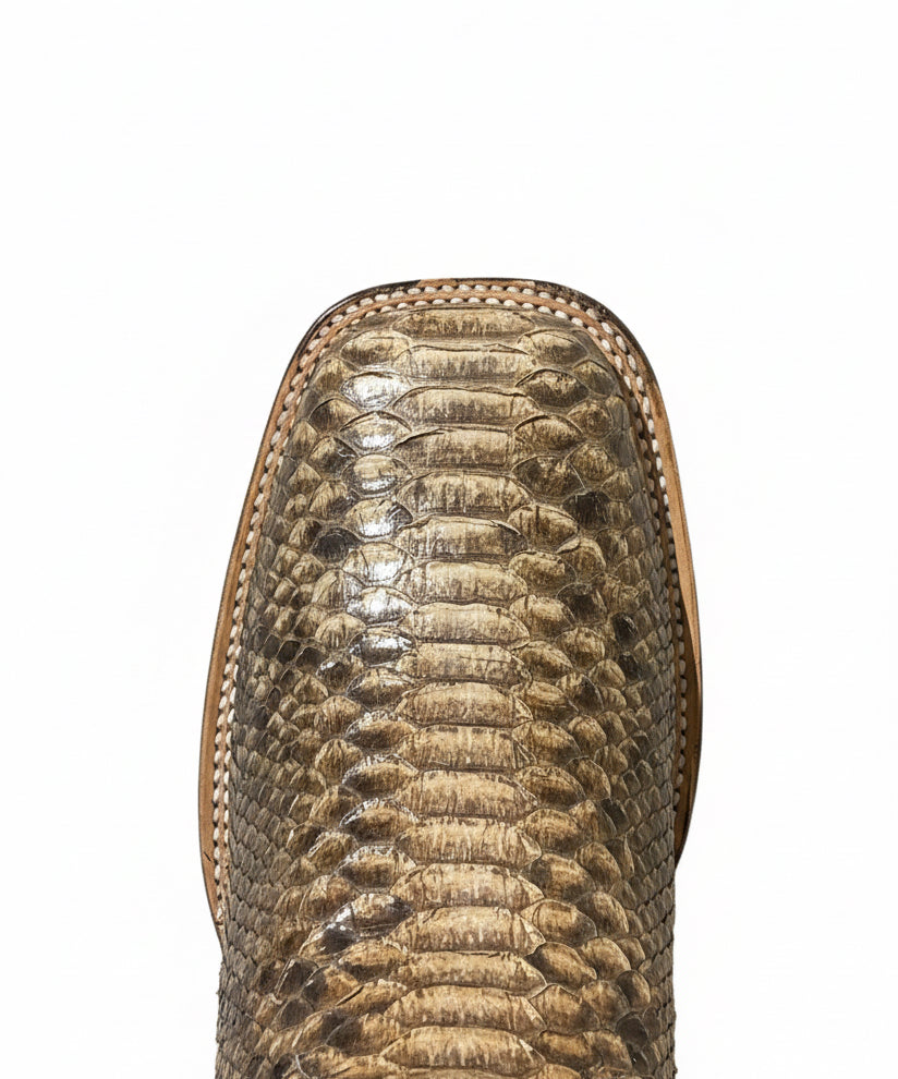 Bota Stetson  pitón Back café