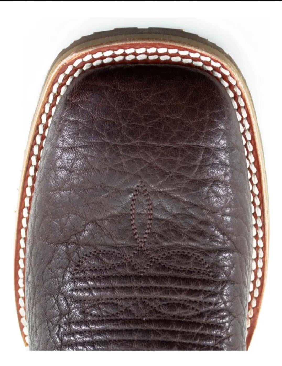 Bota Tony lama Cuello de toro Coffe