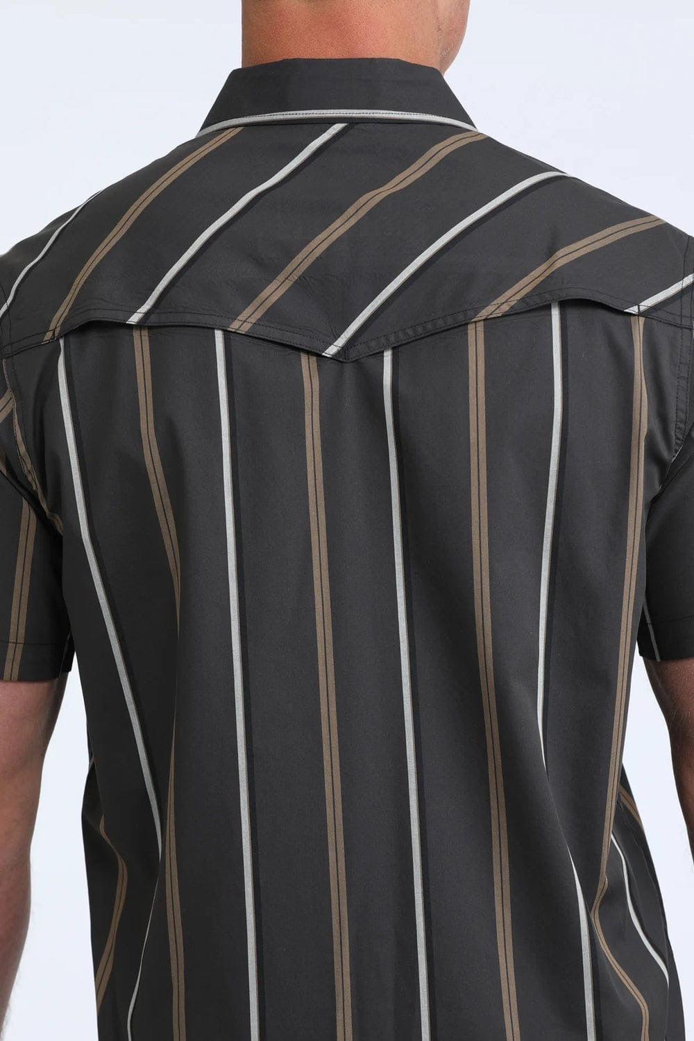 Camisa Cinch negra a rayas