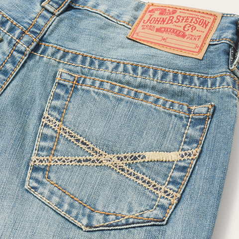 Jeans Stetson tiro medio 1520