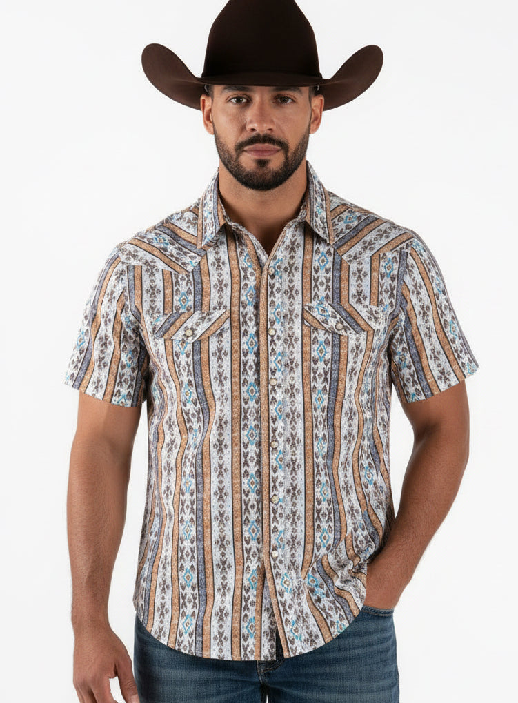 Camisa Azteca Tan