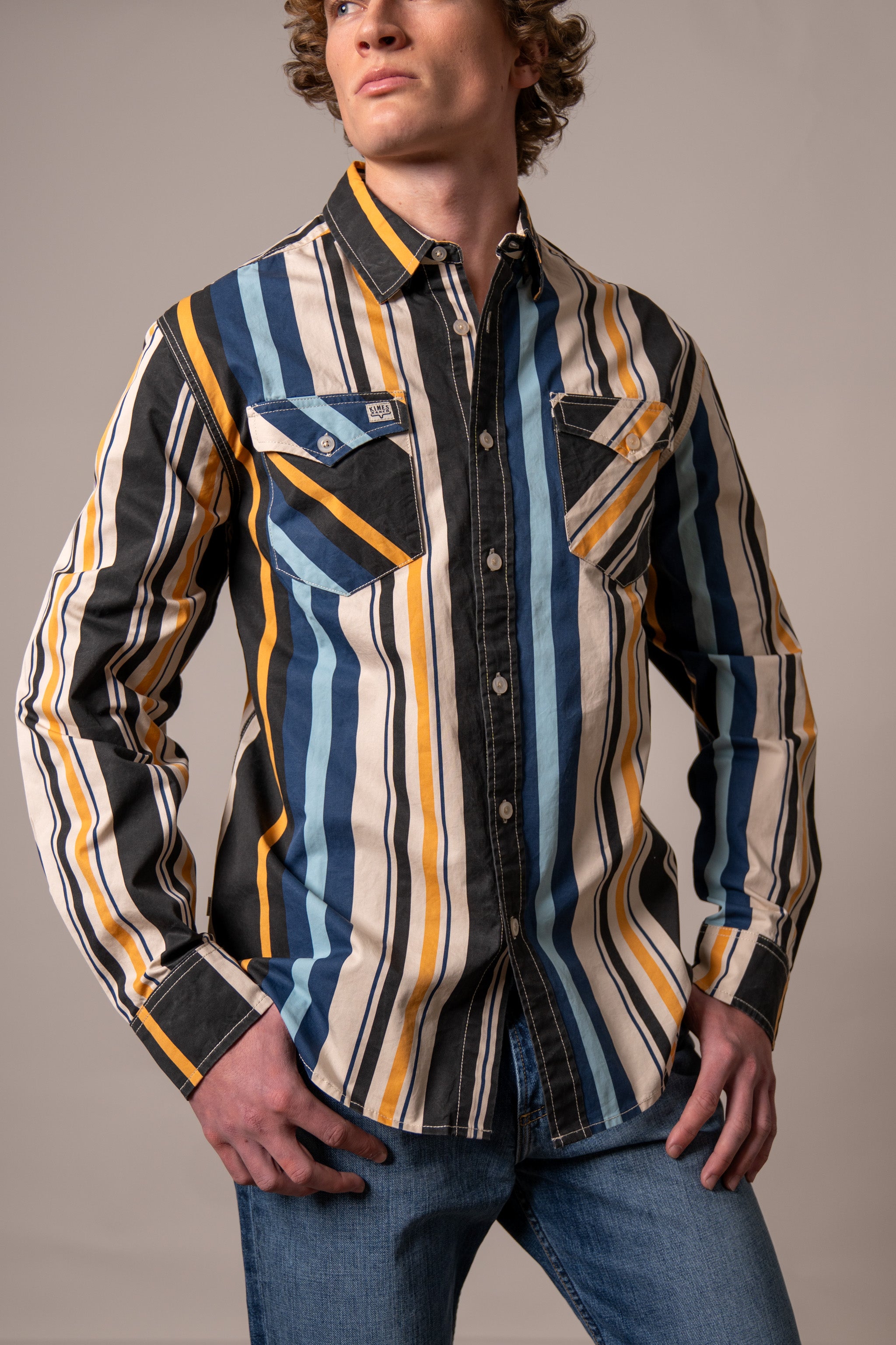 Camisa Kimes Ranch clancy black