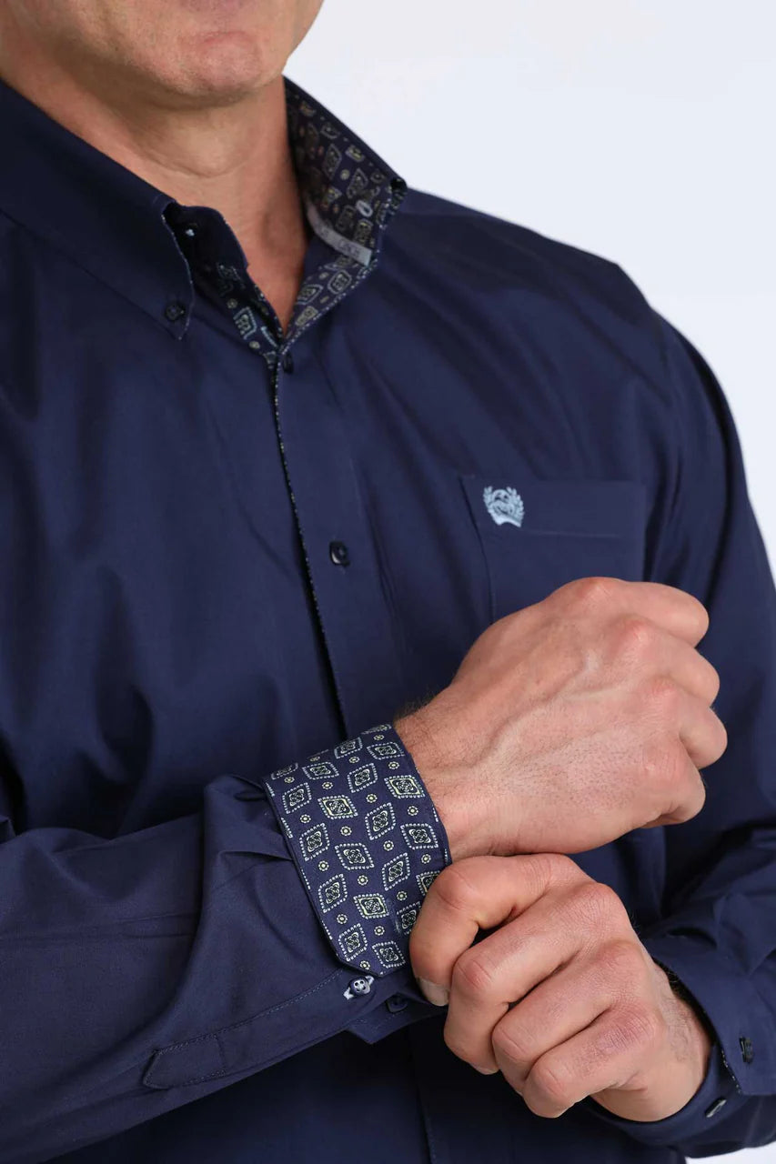 Camisa CINCH azul marino