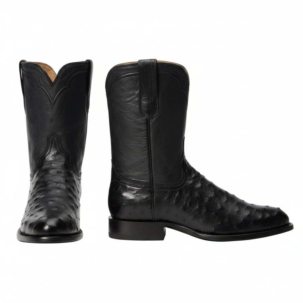 Bota Stetson Aveztruz black