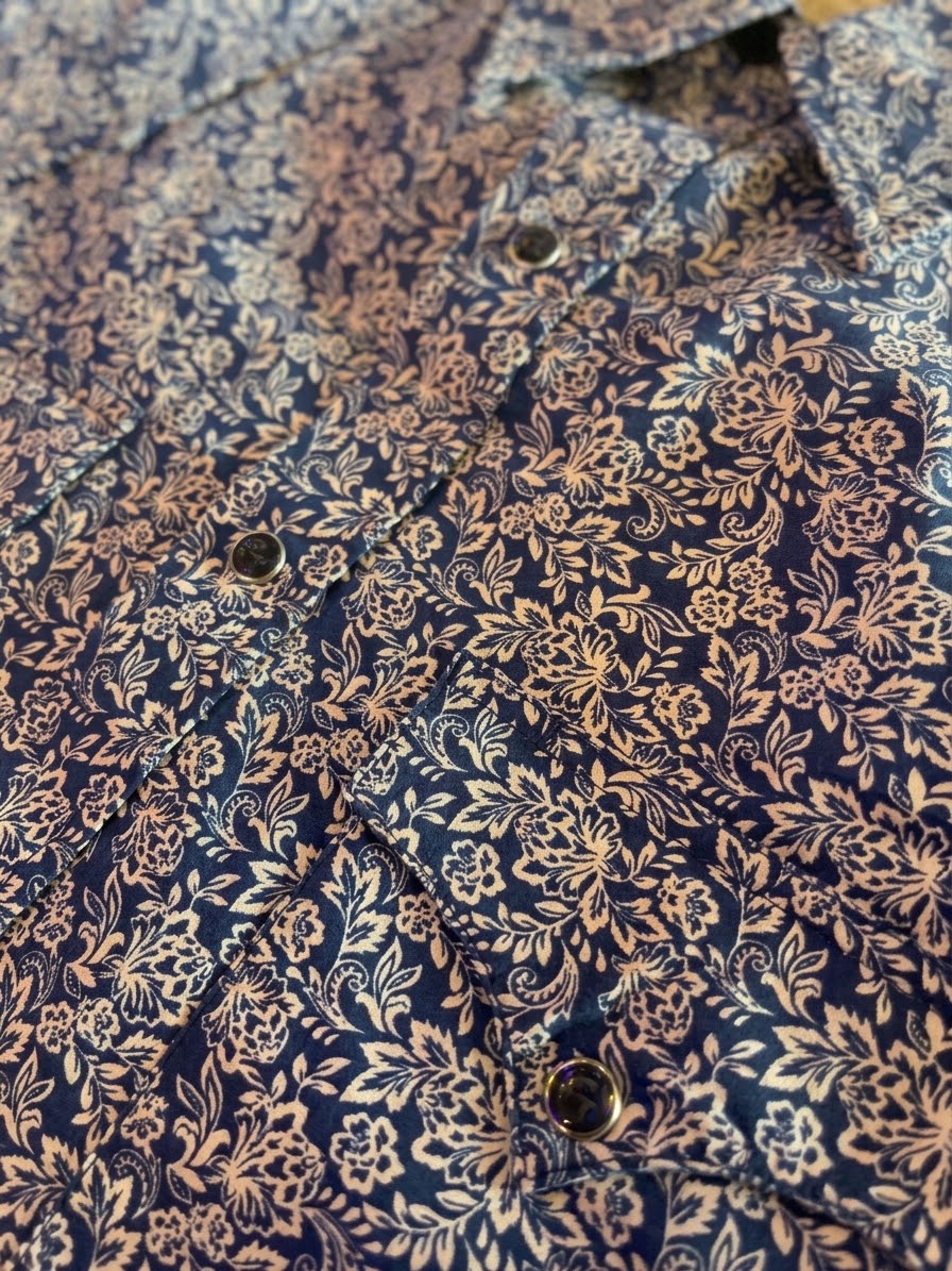 Camisa Stetson imperial navy